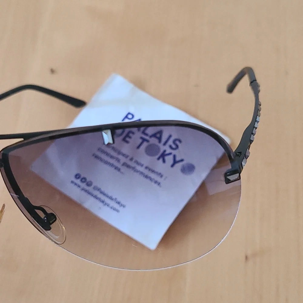 Dior ToreaDior Sunglasses Black Studs Gradient Lens